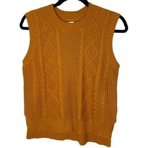 JOIE Cable knit sleeveless sweater vest